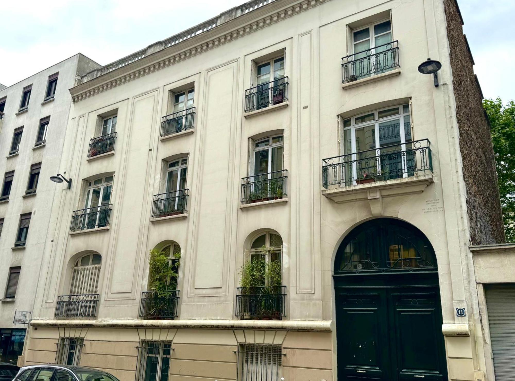 Charmant Studio Pere Lachaise Paris Exterior foto